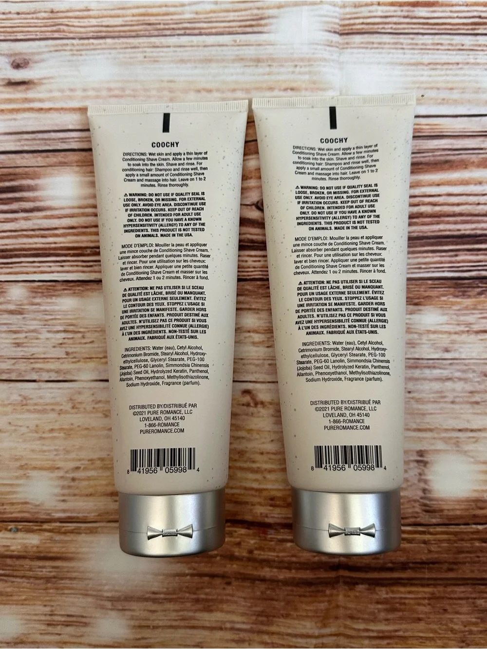 PR Oak & Amber Conditioning Shave Cream 8oz (2 Pack)